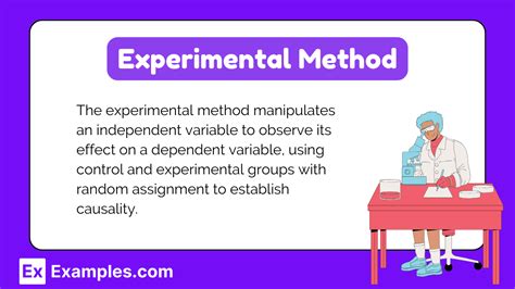 experimental method in psychology variables