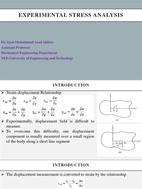 experimental stress analysis previous year question paper