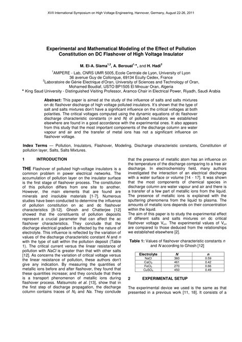 Read Experimental Study And Mathematical Modeling Of Flashover 