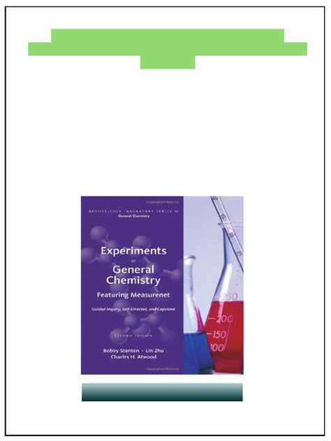 Experiments In General Chemistry 2nd Edition Answers