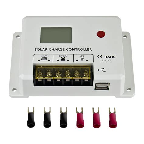 Expertpower 30a Pwm Solar Charge Controller Bundle For Lifepo4 Pwm Charge Controller - Lifepo4 Pwm Charge Controller
