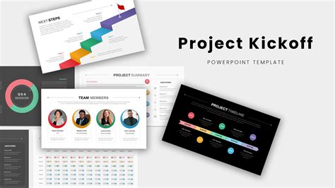 explain kick-off meeting template examples template powerpoint