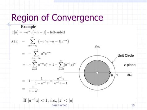 Explain The Convergence Region Of The Laplace Transform