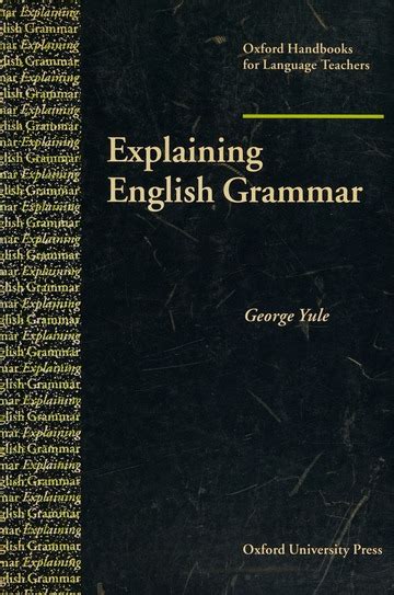 explaining english grammar yule