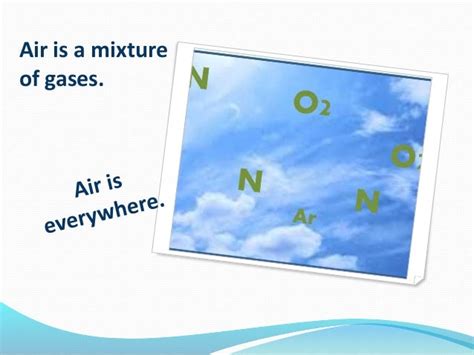 Explanation Air Is A Mixture Of Gases Video Science Air - Science Air