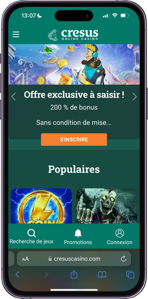 explication bonus cresus casino
