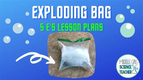 Explode A Bag Science Fun Science Experiments With Baking Soda - Science Experiments With Baking Soda