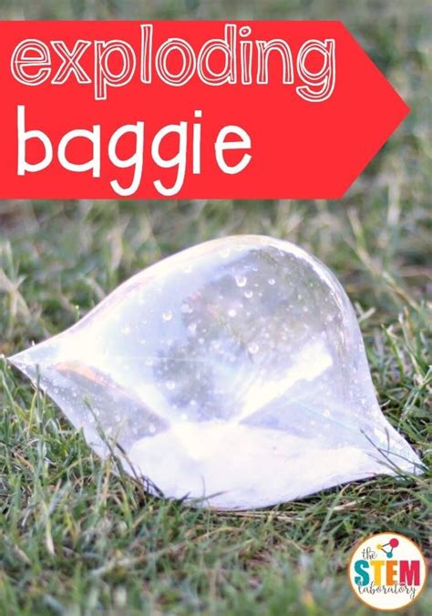 Exploding Baggie Easy Science Experiment Science Fun Science Experiments That Explode - Science Experiments That Explode
