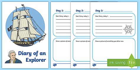 Explorer Activity Diary Answers