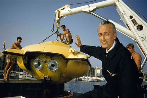 Explorer Jacques Cousteau