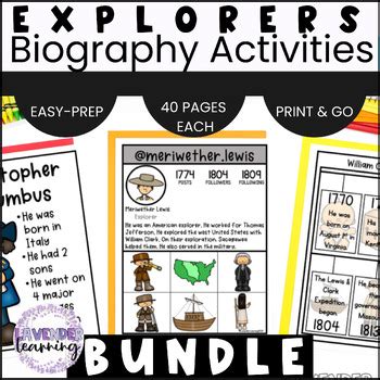 explorers biography