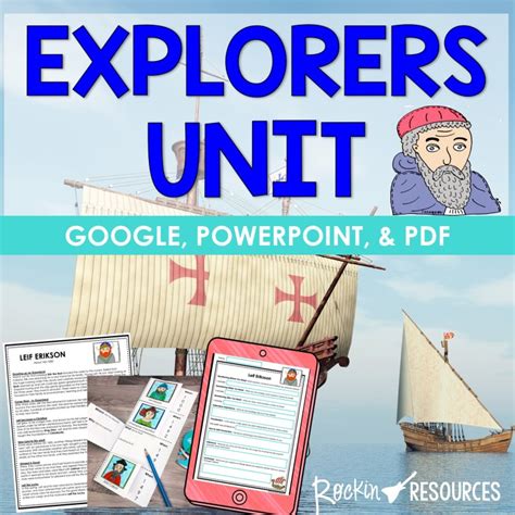 Explorers Unit Digital And Print Rockin Resources 5th Grade Explorers Unit - 5th Grade Explorers Unit