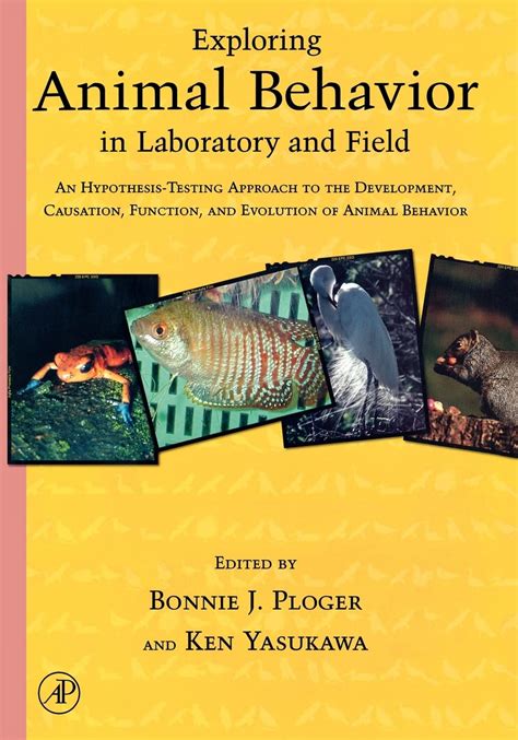 exploring animal behavior in laboratory and field an hypothesis testing approach to the development