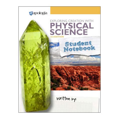 Exploring Creation With Physical Science The Lab Write Physical Science Lab - Physical Science Lab