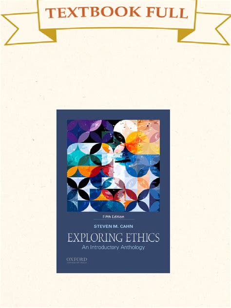 Exploring Ethics An Introductory Anthology 5th Edition Pdf Free