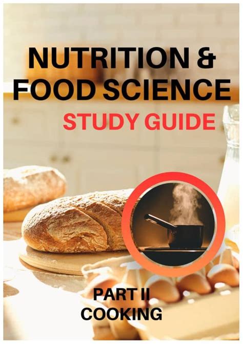 Exploring Professional Cooking Nutrition Study Guide