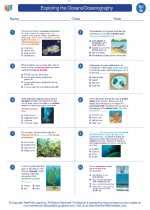 Exploring The Oceans Oceanography 7th Grade Science Worksheets 7th Grade Oceans Worksheet - 7th Grade Oceans Worksheet