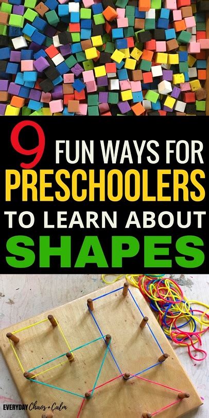 Exploring The World Of Shapes Engaging Activities For Shape Art For Kindergarten - Shape Art For Kindergarten