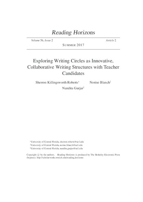 Exploring Writing Circles As Innovative Collaborative Writing Writing In Circles - Writing In Circles