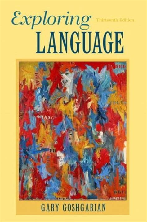 Read Exploring Language Goshgarian 