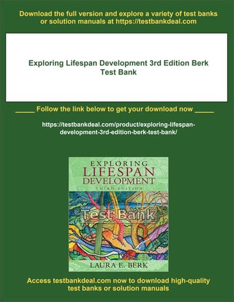 Read Online Exploring Lifespan Development 3Rd Edition Pdf 