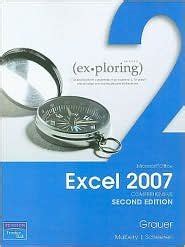 Read Online Exploring Microsoft Office Excel 2007 Comprehensive 2Nd Edition 