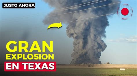 explosion en texas