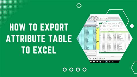 export - Exporting attribute table with 100,000+ features into Excel …