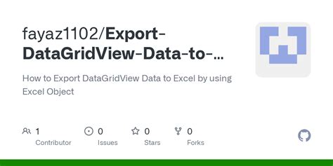 Export Datagridview Data To Excel Visual Basic Net
