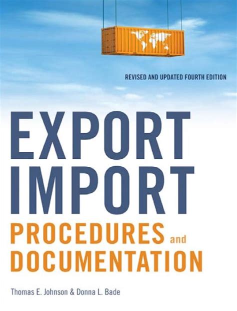 Read Online Export Import Procedures Documentation 4Th Edition 