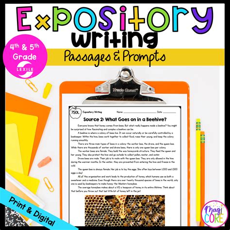 Expository Writing Passages And Prompts 4th Amp 5th Expository Writing Prompts 5th Grade - Expository Writing Prompts 5th Grade