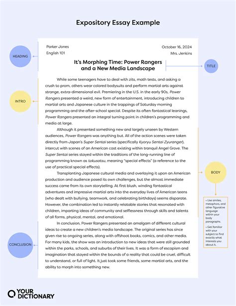 Full Download Expository Paper Examples 