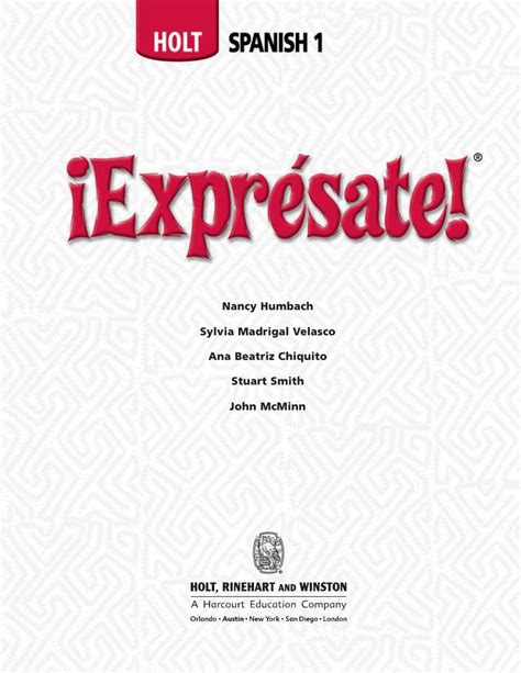 Full Download Expresate 1 Chapter 