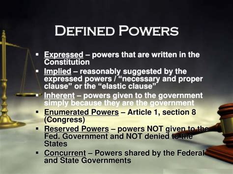 Read Online Expressed Implied Inherent Powers Answers 