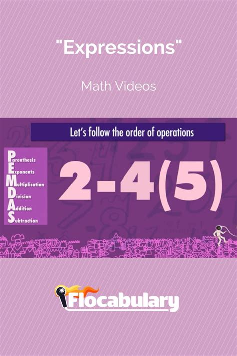 Expressions Math Lessons Flocabulary Expression Vocabulary Math - Expression Vocabulary Math