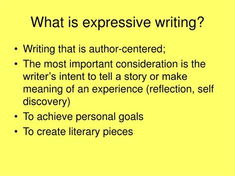 Expressive Writing Types Importance Amp Examples Study Com Writing Expression - Writing Expression