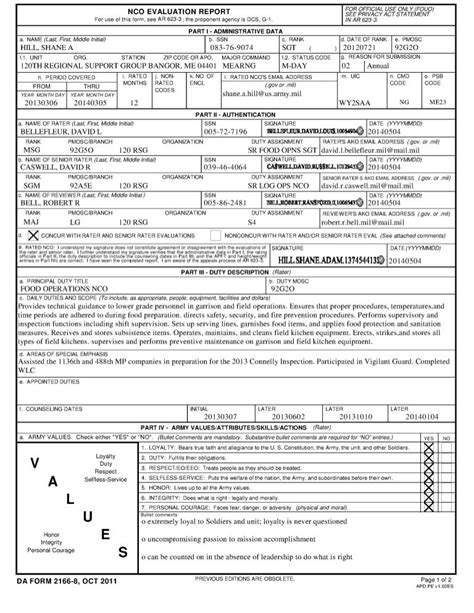 extended annual ncoer