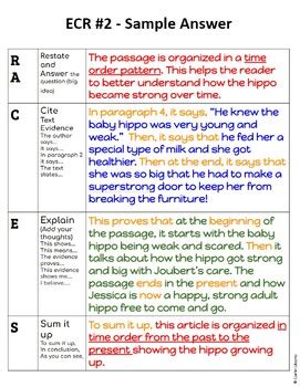 Extended Response Sample 3rd Grade