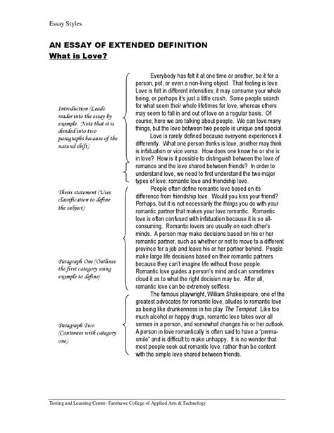 Full Download Extended Definition Paper Examples 