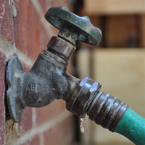 External Faucet Leaking