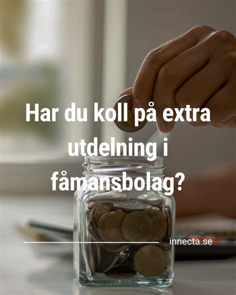 extra utdelning