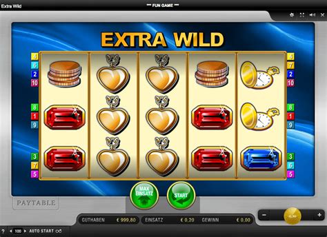 extra wild slot spielen trub