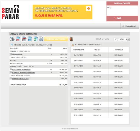 Extrato Do Sem Parar