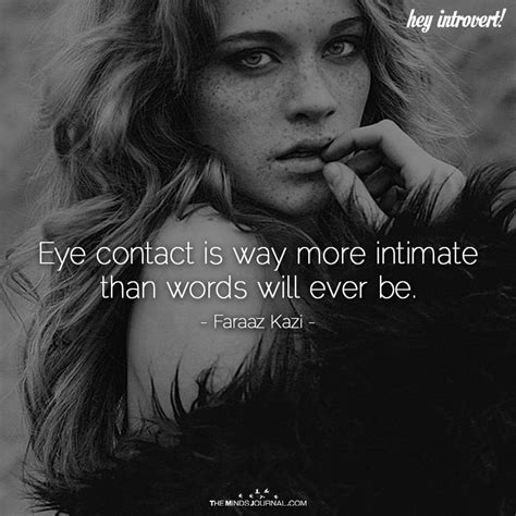 Eye Contact Quotes