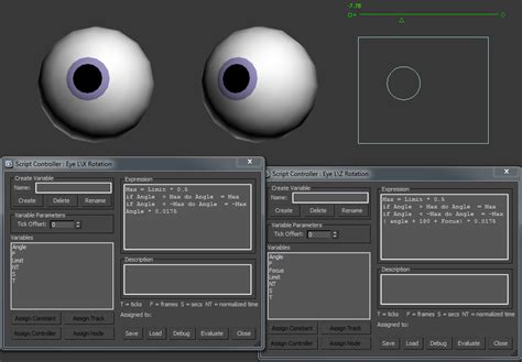 eye controller 3ds max