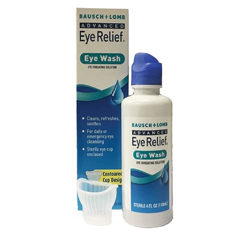 Eye Irrigation Solution Active Ingredients