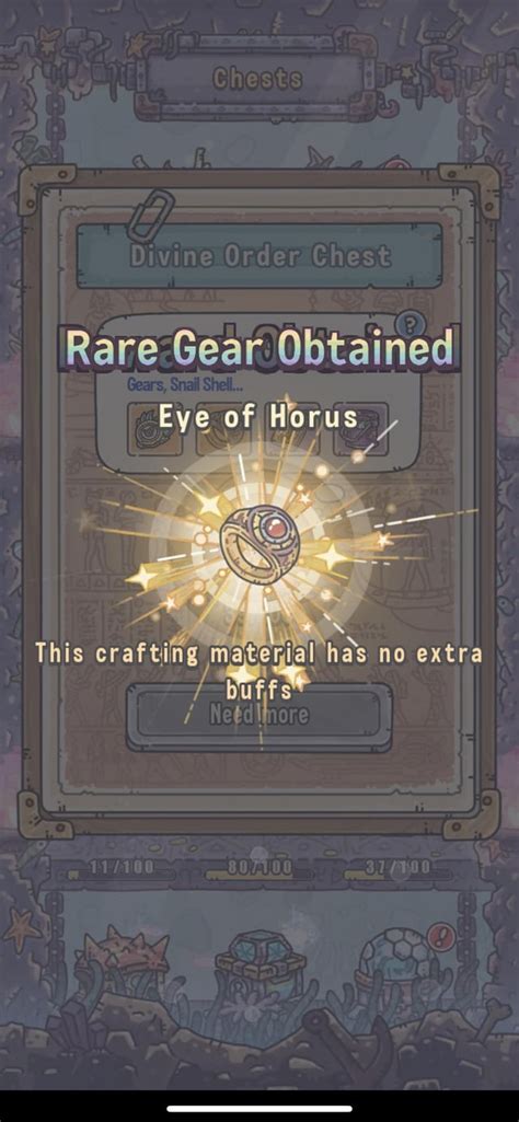 eye of horus drop rate