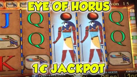 eye of horus jackpot