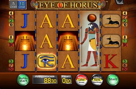 eye of horus online echtgeld deutschen Casino Test 2023