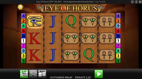 eye of horus online echtgeld france